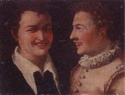 unknow artist Two laughing boys Spain oil painting artist